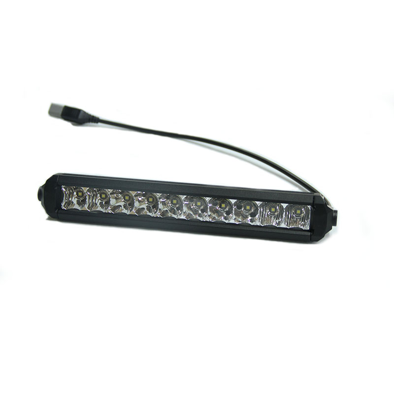 10-Inch Mini LED Light Bar Single Row Side Mount L...