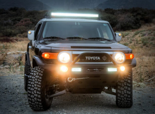 What is the Effect of RGB Off-Road Light Bar?